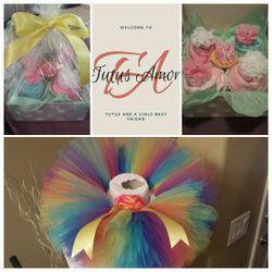 Custom Tutu Baby shower Gift Sets