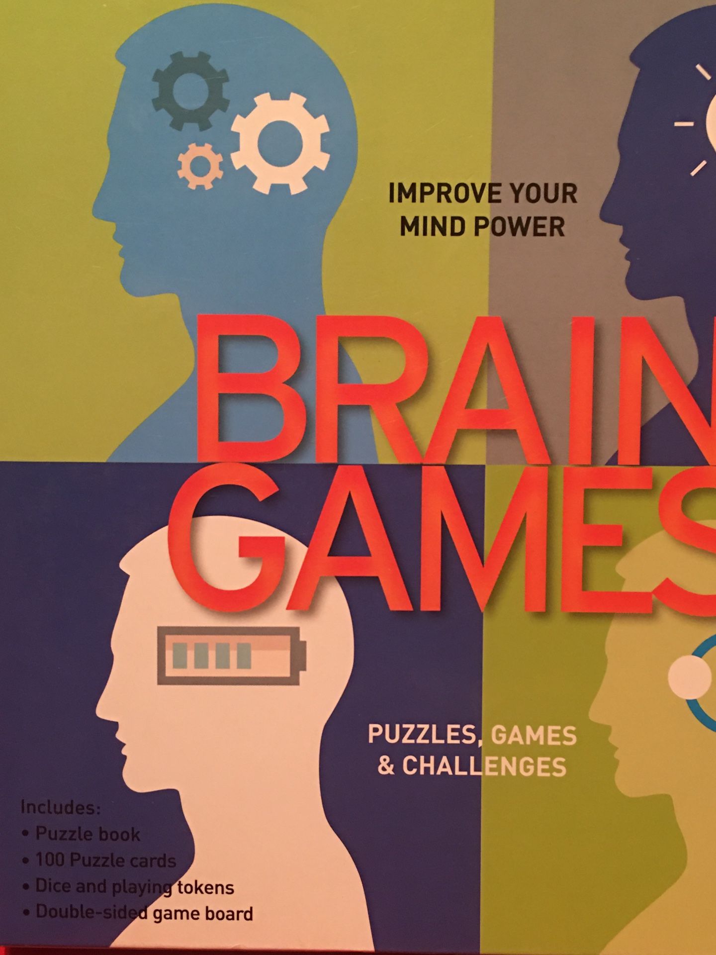 $5 NEW BRAIN GAMES -puzzles, games, & challenges