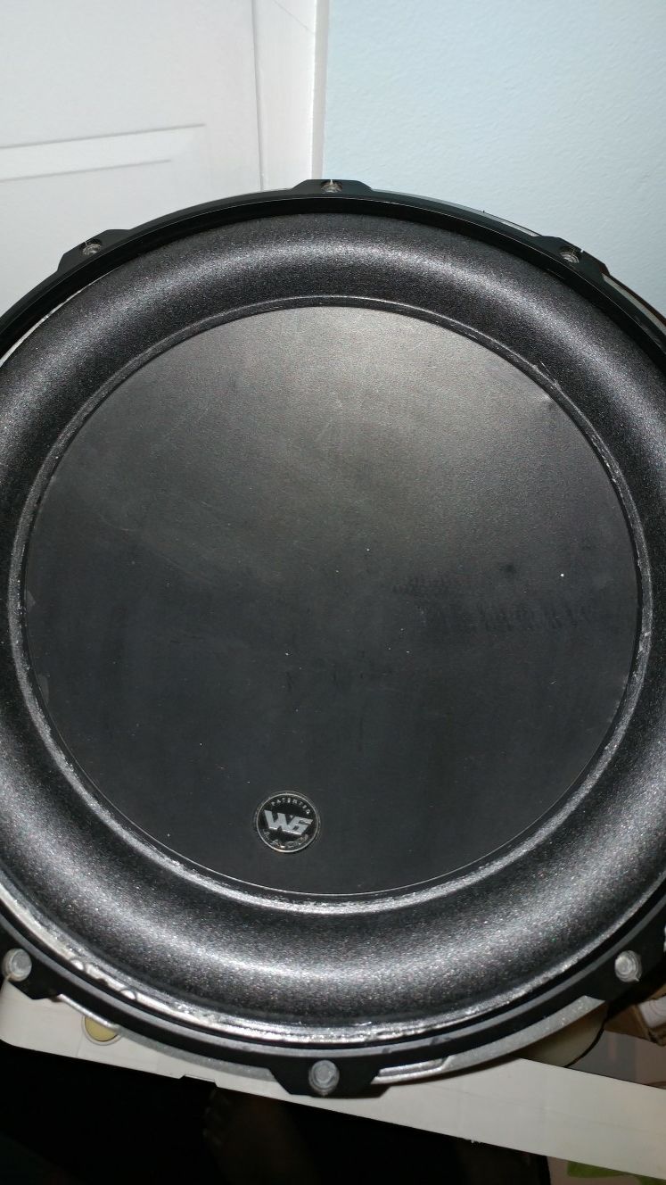 JL audio 12w6