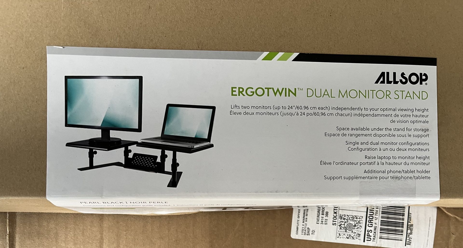 Dual Monitor Stand For Laptop 