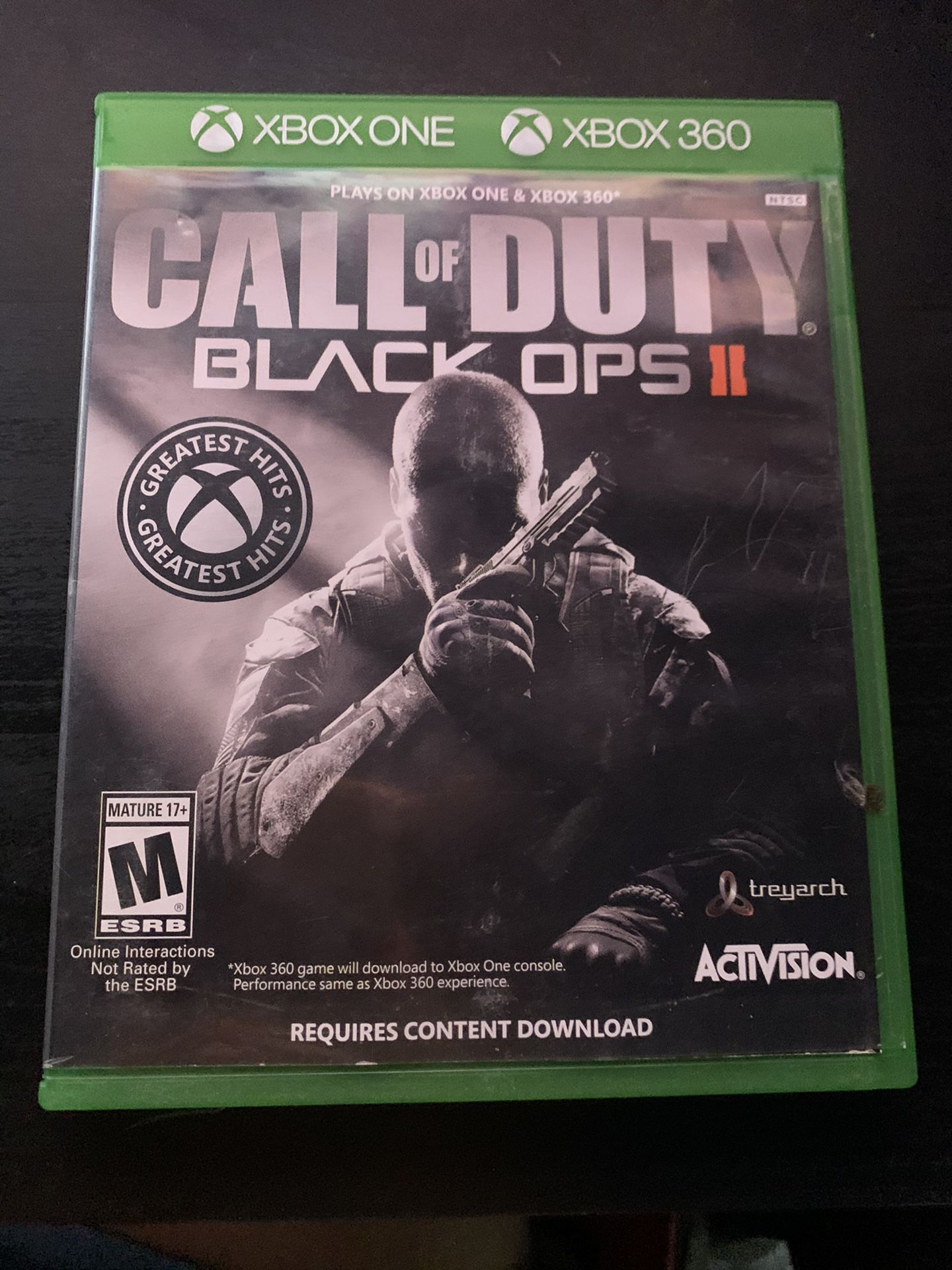 call of duty black ops 2 xbox 360 console