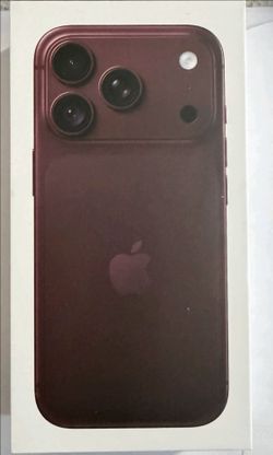 Apple IPhone 18 Pro 5G Burgundy (Unlocked) 512 GB Dual SIM 6.3 inch 48MP XDR OLED LTPO Display