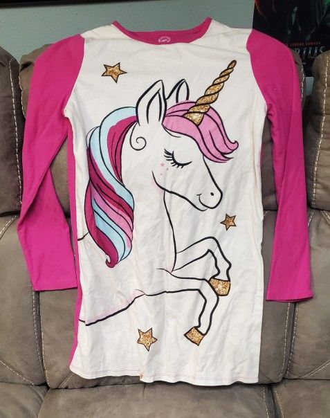 Wonder Nation kids pajama top long sleeve XL 14 - 16