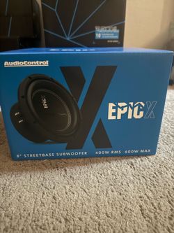 8” subwoofer