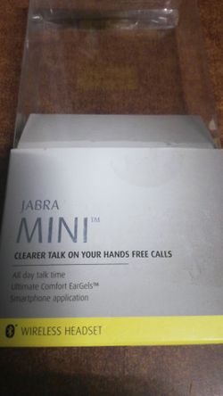 Jabra mini wireless headset