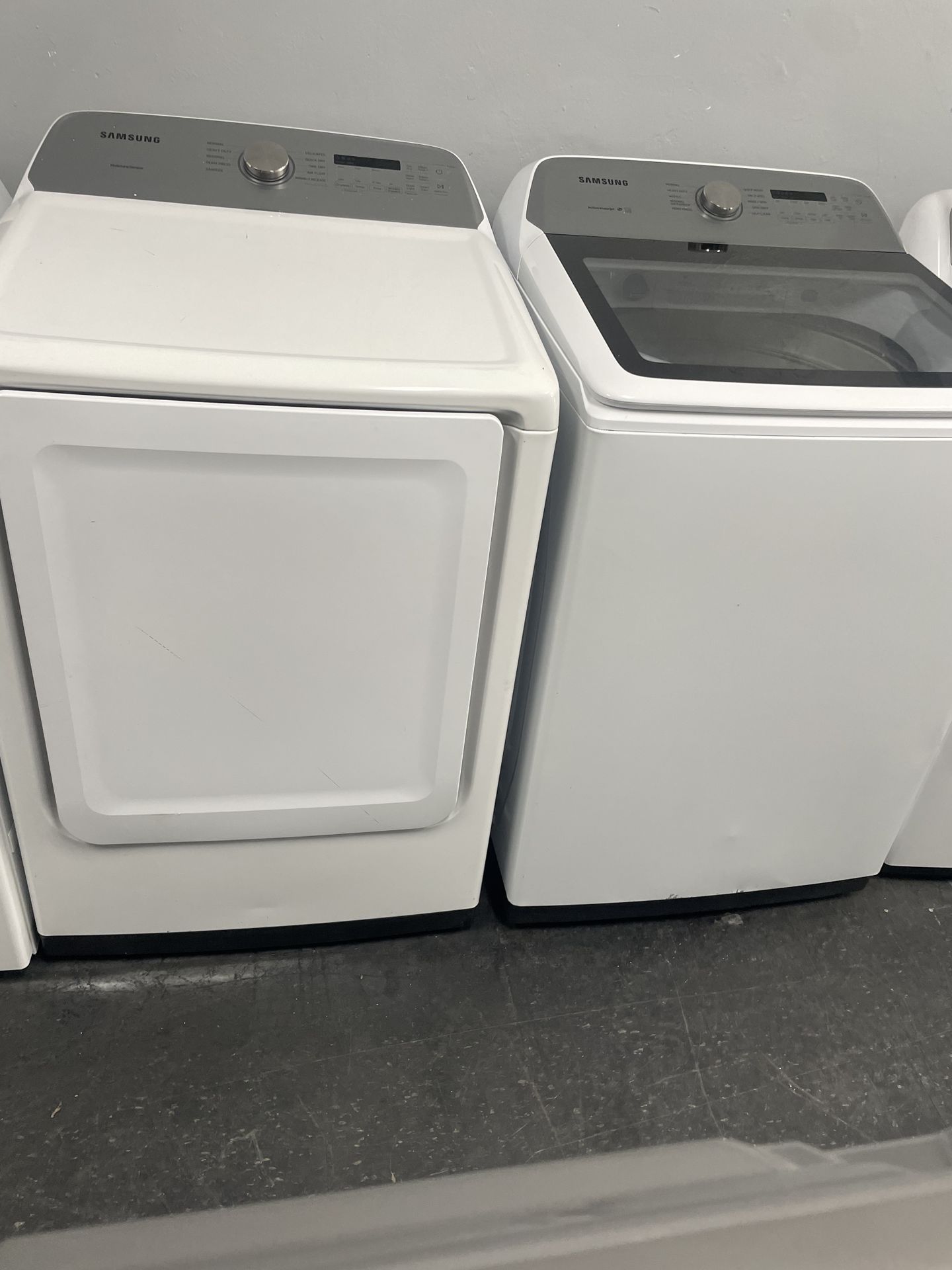 SAMSUNG washer and Dryer