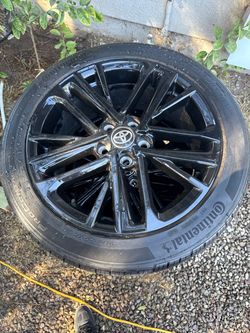 Camry 2025 wheels and tires