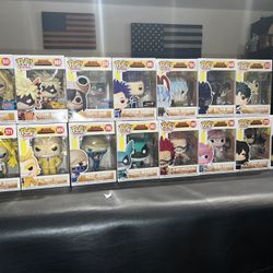 My Hero academia Funko Pops Lot 