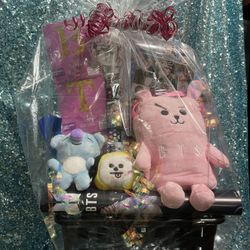 💞Bts Bangtan Bt21 ArmyBoys 💞Valentines Gift Basket