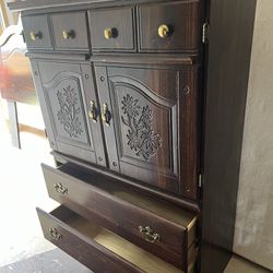 Dresser Tall 48”x34”x16” Solid Wood 🪵 