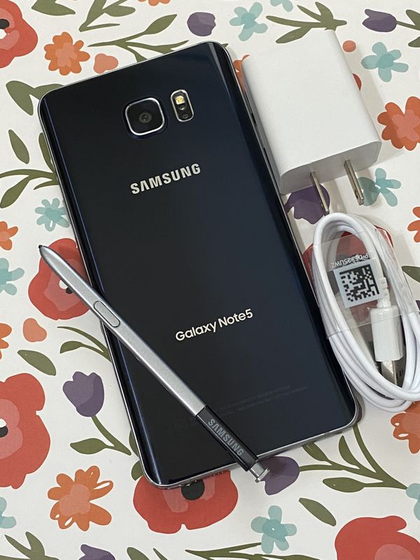 note 5 black