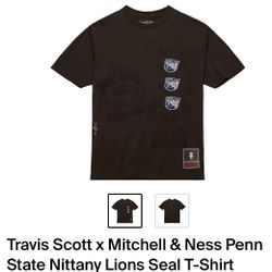 Travis Scott x Penn State T-Shirt Mitchell & Ness / Size XXL
