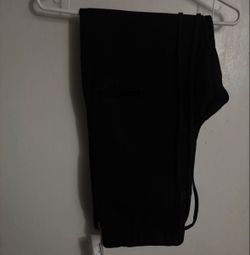 Essentials sweatpants stretch limo no cuff size small/xlarge
