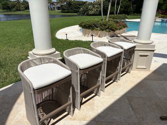 Outdoor bar stools Restoration Hardware