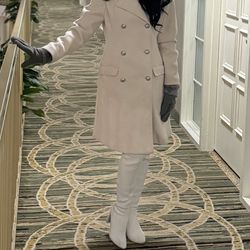 Elegant double Breasted Trench Coat Women’s