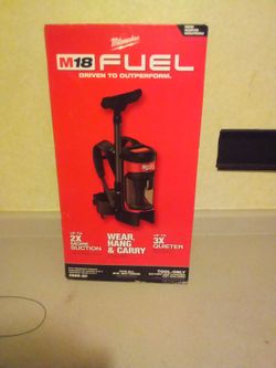 Milwaukee M18 fuel 3-in1 back pack vacuum 