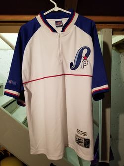 Southpole 1/2 Zip Stitched Jersey Size Large