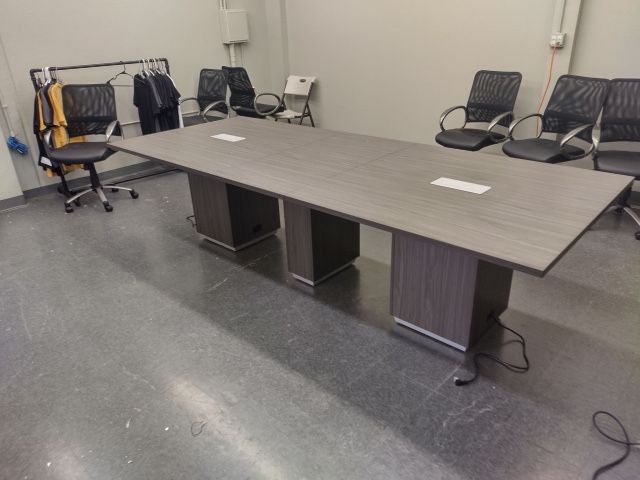 Conference Table With Data Ports And Modules Tuxedo Series From Office Star