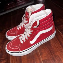 Red And White Vans
