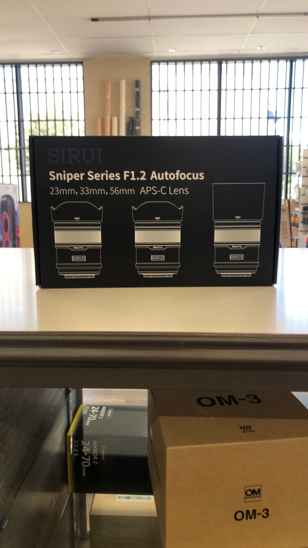 Sirui Sniper Series 3 Lens Kit 23mm, 33mm, 56mm (Sony E-Mount)