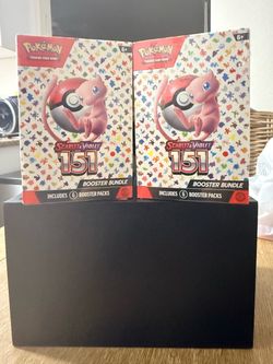 Pokémon Scarlet & Violet 151 Booster Bundle x2