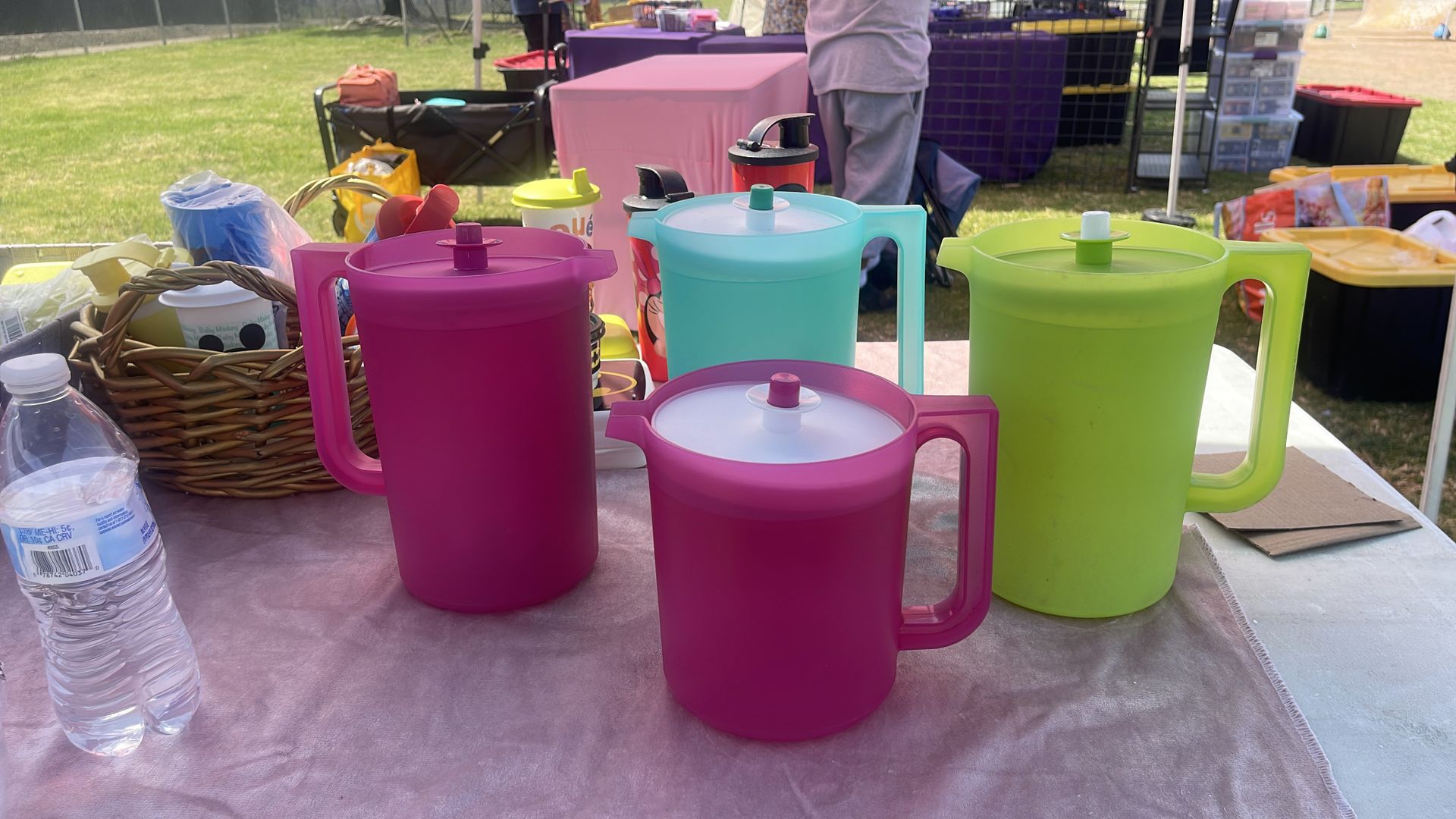 Tupperware pitchers