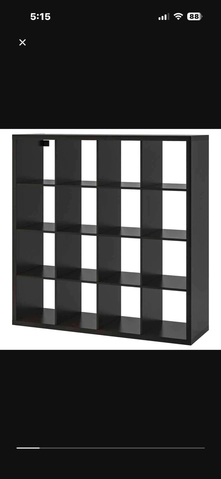 IKEA Kallax  Book Shelf (2 Units)