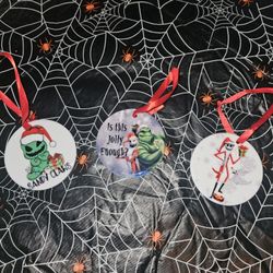 Nightmare Before Christmas Ornaments