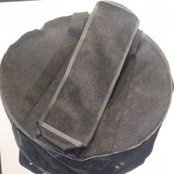 Backpacker Drum Snare Gig Bag Case With Stick Accessory Pouch