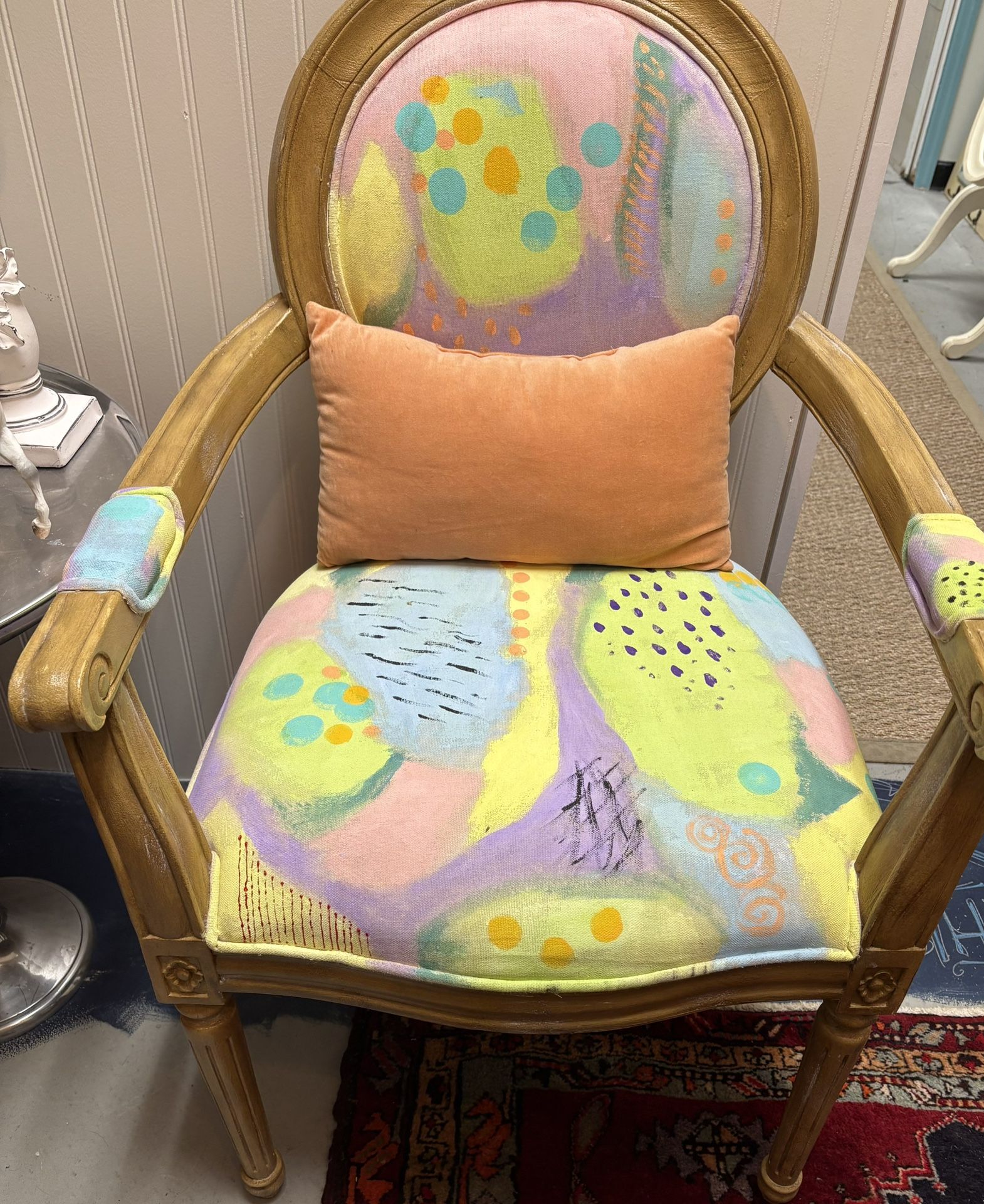 Painted Accent Chair #2