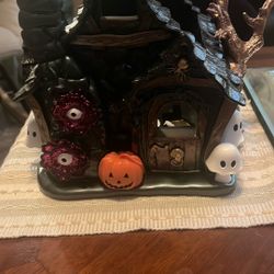 Bath & body Works, three with candleholder Halloween