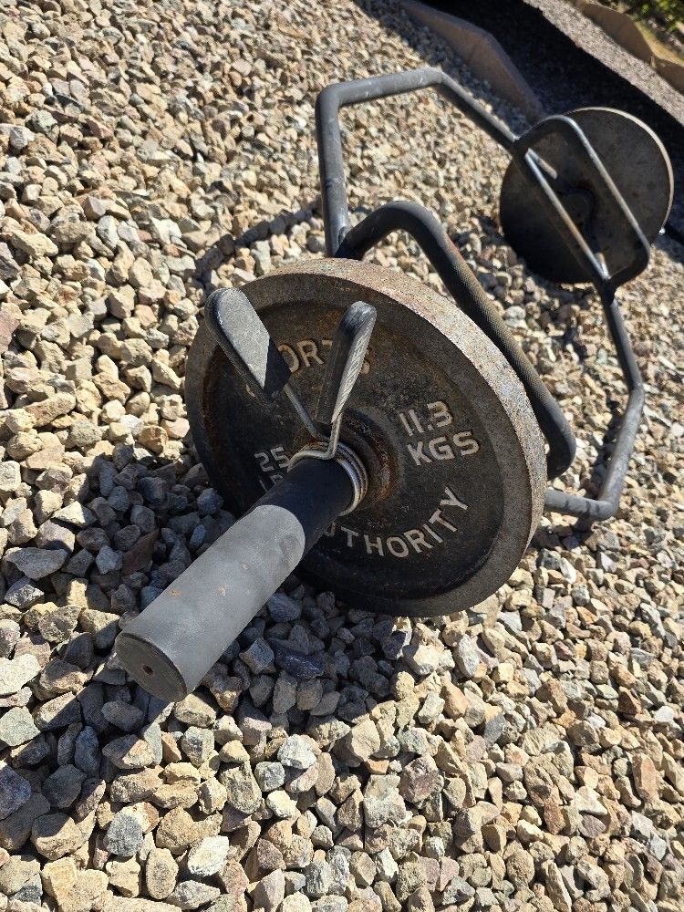 Trap Bar with Weights