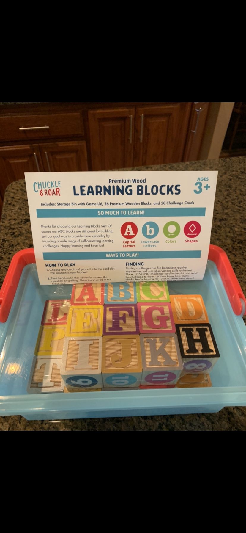 Chuckle & Roar ABC Learning Blocks
