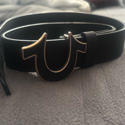 True religion horseshoe belt