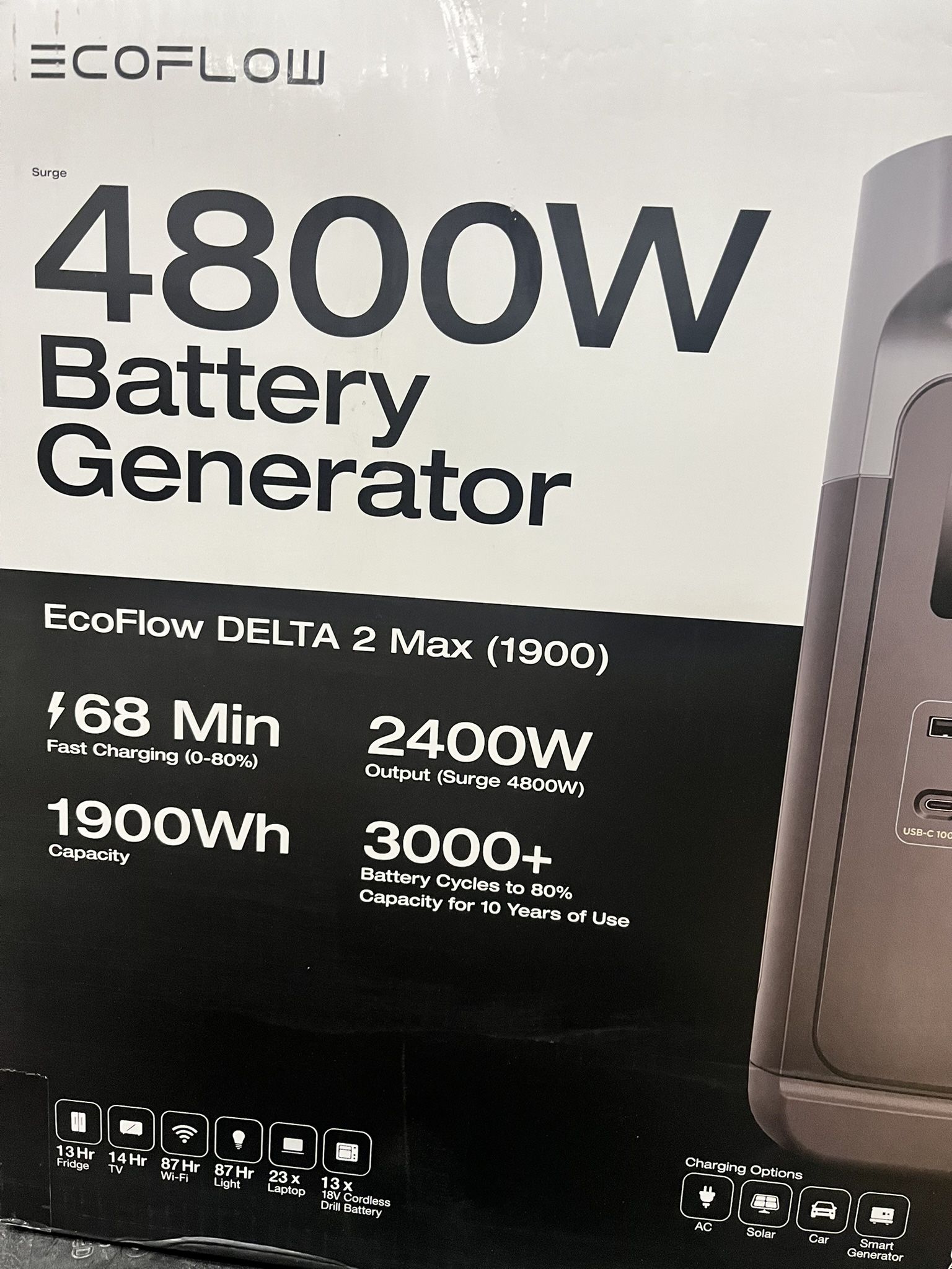 Ecoflow Battery Generator