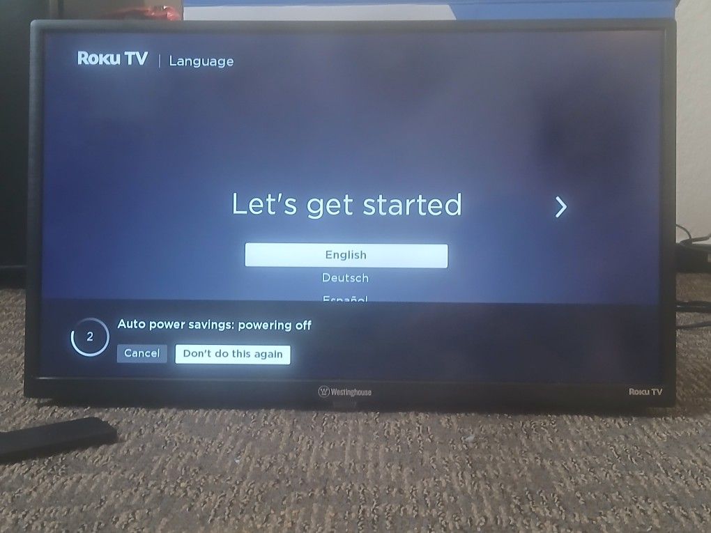 Westinghouse 24" Rolu Tv