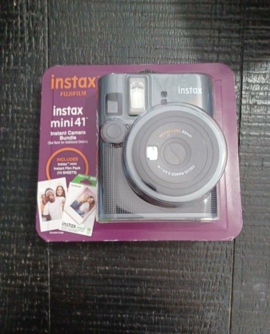Black Instax Fujifilm Mini Black