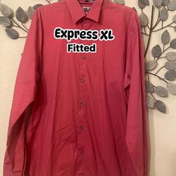 Dressing Shirts Express & 1 Hollister $5 EACH  📍77530  ‼️Serious buyers ONLY‼️