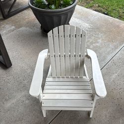 Kids Wooden Adirondack Chair