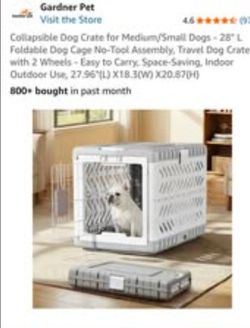 Gardner Pet Collapsible Dog Crate