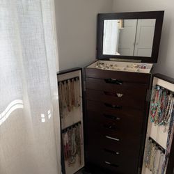 Jewelry 8 Drawer Armoire 