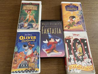 Disney Masterpiece Collection VHS Tapes