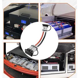 Cable adaptador Anderson gris 175A 600v. 1AWG Wire 