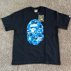 Designer black and blue tee