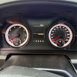 Ram gauge cluster