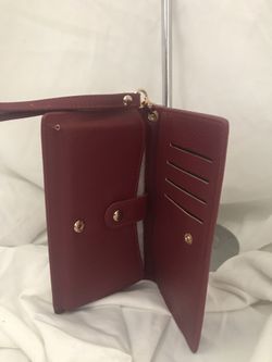 Women's BRAND NEW “Wallet” Wristlet with CellPhone Holder, Universal