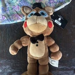 fnaf five nights at freddy’s  freddy fazbear plush toy toy freddy