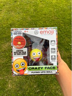 🚁 Emoji Flying UFO Ball Drone Toy