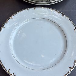 Vintage Fashion Manor Fine China - Mariton (Japan) Set of 12 salad or bread and butter plates. 6 1/2