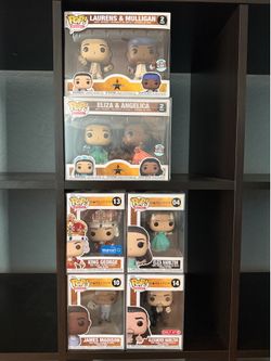 🎭 HAMILTON FUNKO POP COLLECTION – COMPLETE LOT – NEW W/ PROTECTORS 🎭